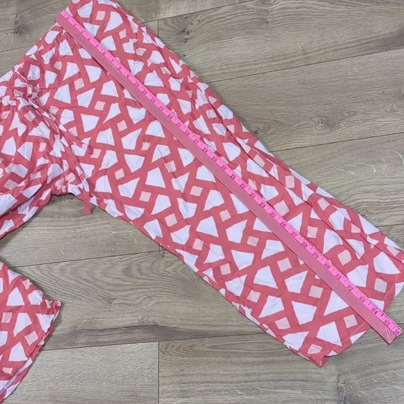 N Natori 2 piece Soho Geo print Challis Pajama Set Size XL - Picture 11 of 13